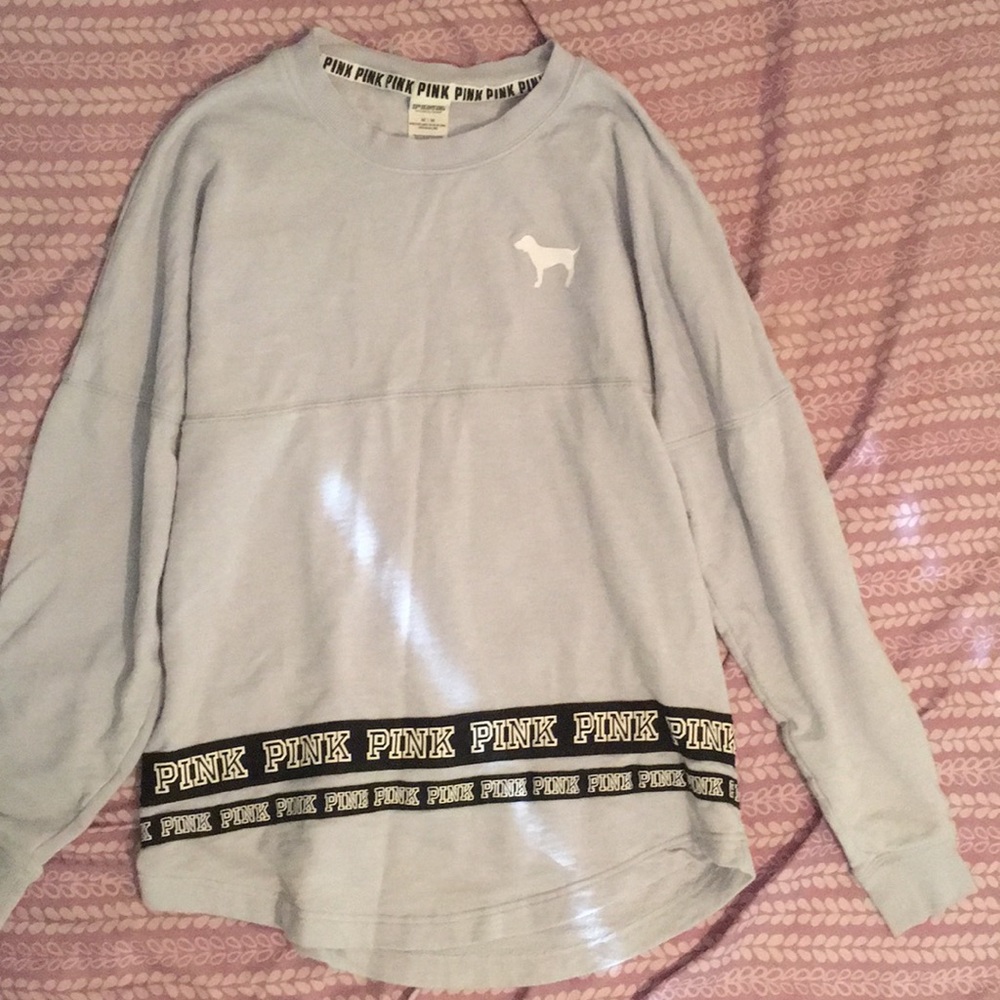 Light blue PINK long sleeve